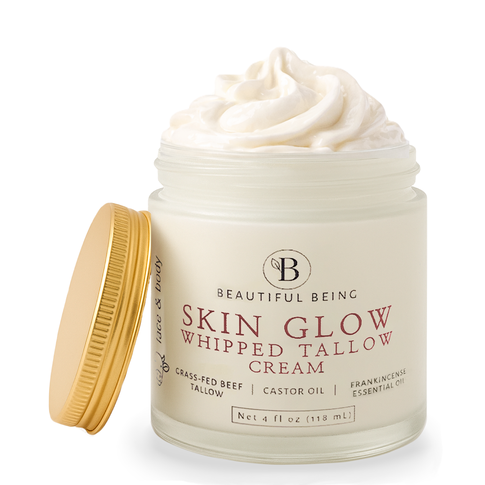 Skin Glow | Whipped Tallow Cream (frankincense) - Soft Radiance
