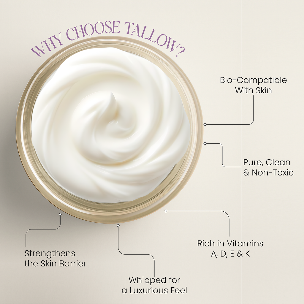 Skin Glow | Whipped Tallow Cream - Lavender Lullaby
