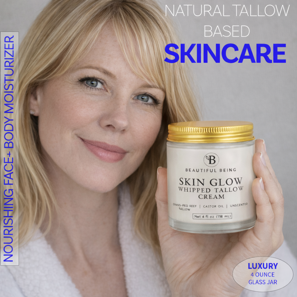 Skin Glow | Whipped Tallow Cream (unscented) - Quiet Whisper