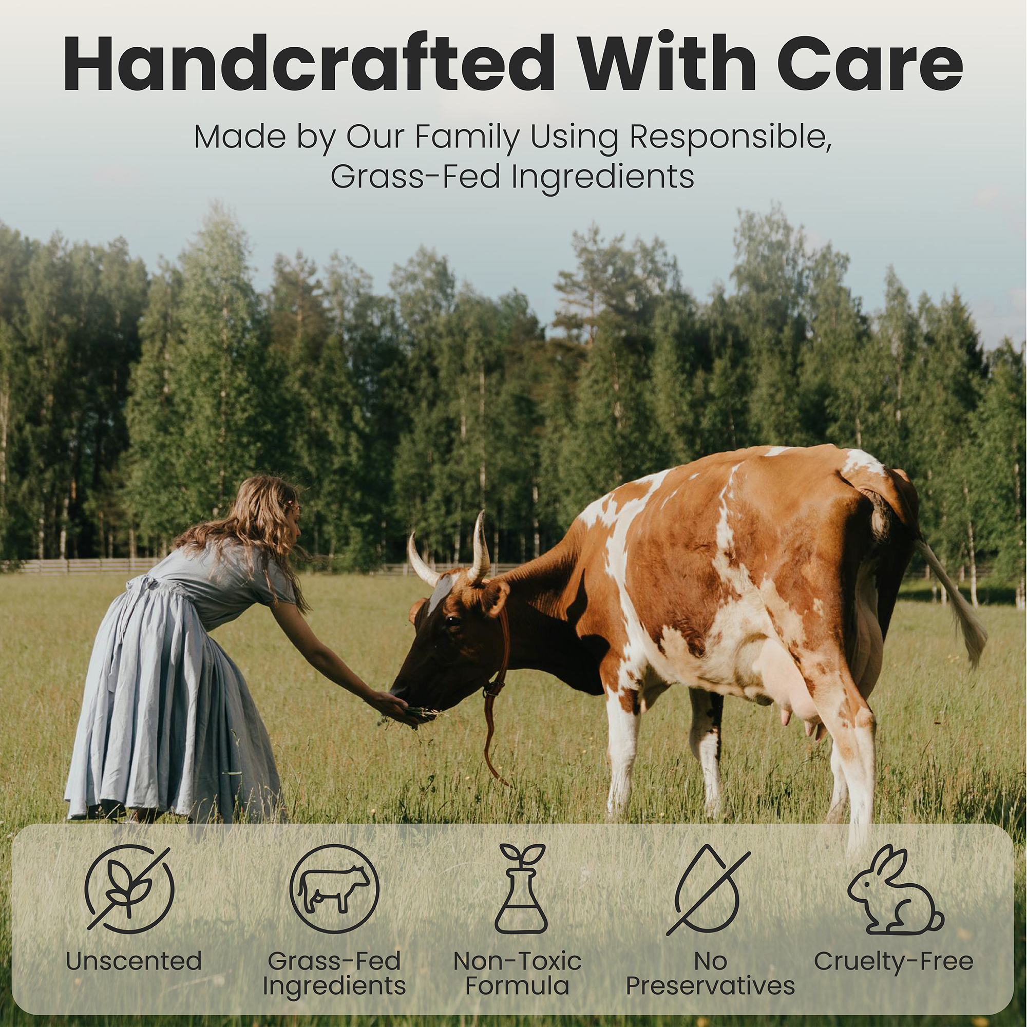 Skin Glow | Whipped Tallow Cream (unscented) - Quiet Whisper